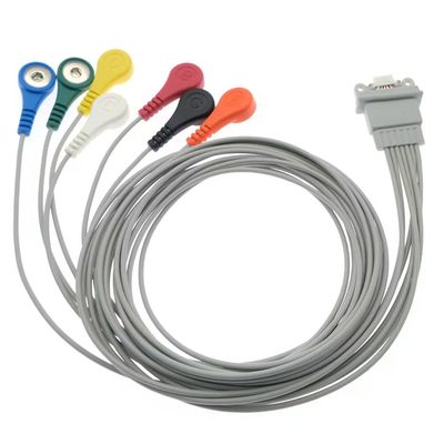 Совместимость с Schiller Medilog AR12 Plus ECG Holter кабелем 7Lead IEC Snap AR4 Plus FD5