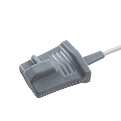 Серый короткий взрослый датчик SpO2 Soft Tip 1M для Contec CMS60C/CW/D/DW CMS60 PM50 PM60D