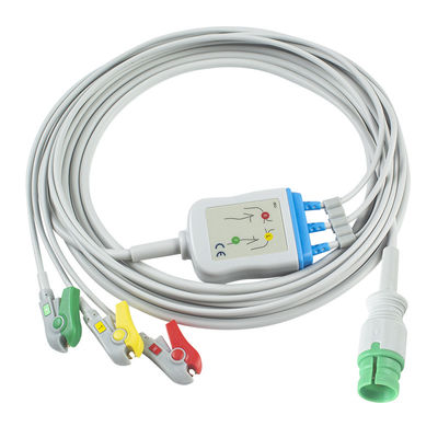 Совместимо с Promed ECG кабелем 3Lead IEC Grabber для PM-12 14Pin