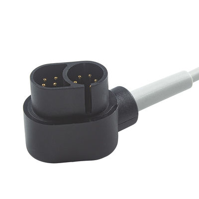 4 Свинцовый ЭКГ кабель для Welch Allyn 1500 IEC Grabber 24 месяца Срок годности совместим