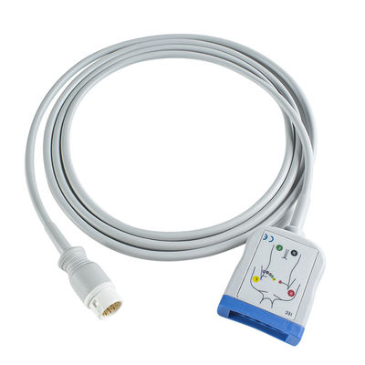 Совместимый P-Hilips EKG Trunk Cable - M1663A для 78352C, 78354C, 78834C, 867036, HeartStart MRx, IntelliVue