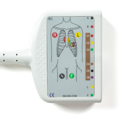 Гибкий GE Healthcare Marquette EKG трубный кабель 22341809 для взрослого / педиатрического мониторинга