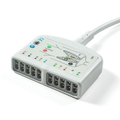 Совместимый Fukuda ME EKG трубный кабель для Fukuda Cardisuny, KP-500, KP-500D