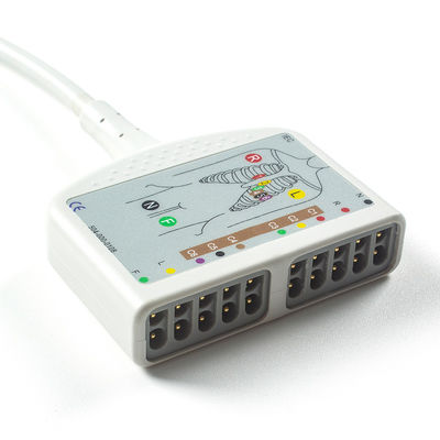 Совместимый Fukuda ME EKG трубный кабель для Fukuda Cardisuny, KP-500, KP-500D