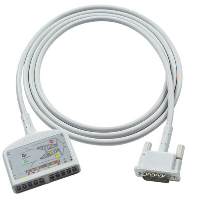 OD6mm 2.2M P-Hilips Кабель ЭКГ Кабель багажника для M1770A M1771A M1772A Pagewriter 100 Pagewriter 200