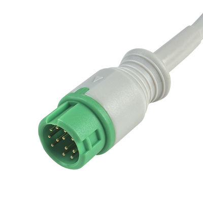TPU Dynascope DS-5100E 12Pin ECG Пациентский кабель 10Lead для совместимости взрослых/педиатров