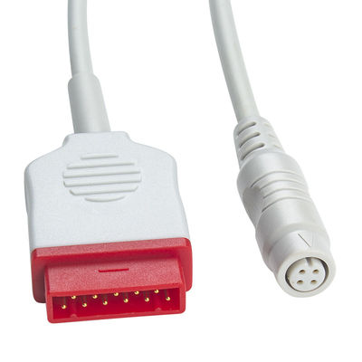 3.5M GE IBP Adapter Cable to Double P-Hilips Connector для медицинского диагностического оборудования
