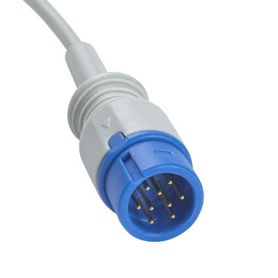 Совместимый ViewMed 9Pin SpO2 Зонд для взрослых ViewMed Насыщенный монитор Finger Clip 3.0M
