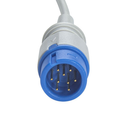 Совместимый ViewMed 9Pin SpO2 Зонд для взрослых ViewMed Насыщенный монитор Finger Clip 3.0M