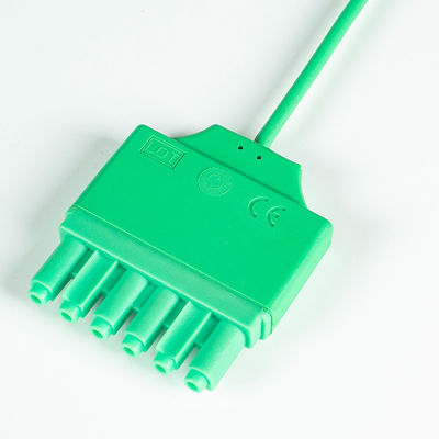 Многоразовые провода для ЭКГ Драгер Сименс Монолид 3Лид IEC Snap MS14555 провода для ЭКГ