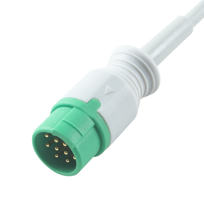 Philips ECG кабель 5 свинца 12pin M1975A для взрослых педиатров