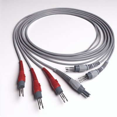 Philips ECG кабель 5 свинца 12pin M1975A для взрослых педиатров