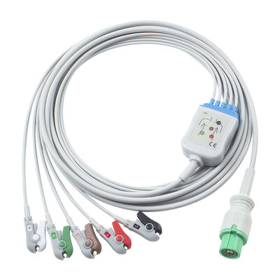 Фукуда Дэнси 0012-00-1192 ЭКГ ЭКГ кабель 12Pin Эксперт Динаскоп DS-5100 DS-5100E DS-5300W DS-5400 Динаскоп DS-7001
