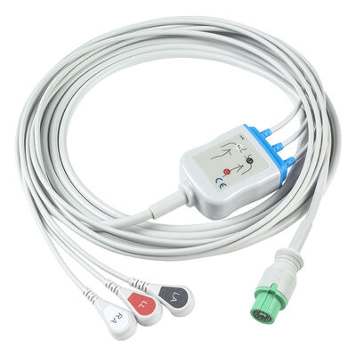 Фукуда Дэнси 0012-00-1192 ЭКГ ЭКГ кабель 12Pin Эксперт Динаскоп DS-5100 DS-5100E DS-5300W DS-5400 Динаскоп DS-7001