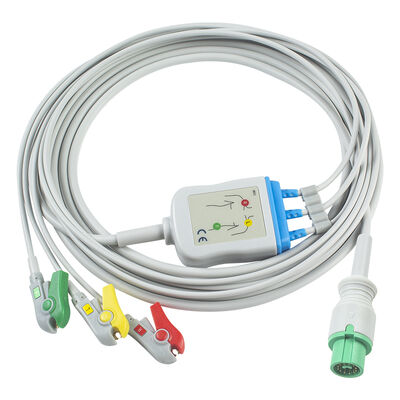 Фукуда Дэнси 0012-00-1192 ЭКГ ЭКГ кабель 12Pin Эксперт Динаскоп DS-5100 DS-5100E DS-5300W DS-5400 Динаскоп DS-7001