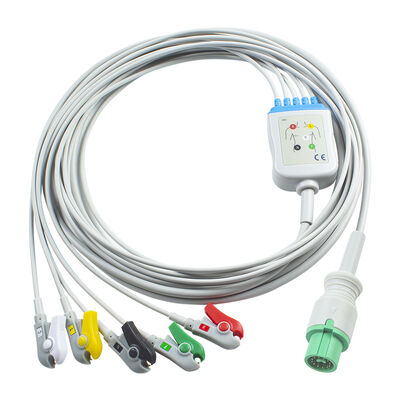 Фукуда Дэнси 0012-00-1192 ЭКГ ЭКГ кабель 12Pin Эксперт Динаскоп DS-5100 DS-5100E DS-5300W DS-5400 Динаскоп DS-7001