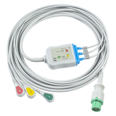 Фукуда Дэнси 0012-00-1192 ЭКГ ЭКГ кабель 12Pin Эксперт Динаскоп DS-5100 DS-5100E DS-5300W DS-5400 Динаскоп DS-7001