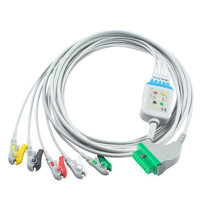 Fukuda Denshi CIO-07CTP-5NA CIO-07CTP-3NA ЭКГ кабель 15Pin DSL-8001 DSL-8001R Динаскоп DS-8100 DS-8200 DS-8500