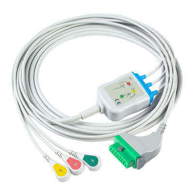 Fukuda Denshi CIO-07CTP-5NA CIO-07CTP-3NA ЭКГ кабель 15Pin DSL-8001 DSL-8001R Динаскоп DS-8100 DS-8200 DS-8500