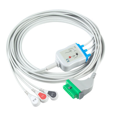 Fukuda Denshi CIO-07CTP-5NA CIO-07CTP-3NA ЭКГ кабель 15Pin DSL-8001 DSL-8001R Динаскоп DS-8100 DS-8200 DS-8500
