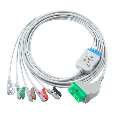 Fukuda Denshi CIO-07CTP-5NA CIO-07CTP-3NA ЭКГ кабель 15Pin DSL-8001 DSL-8001R Динаскоп DS-8100 DS-8200 DS-8500