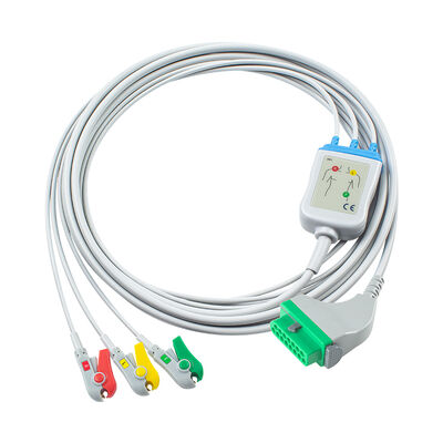 Fukuda Denshi CIO-07CTP-5NA CIO-07CTP-3NA ЭКГ кабель 15Pin DSL-8001 DSL-8001R Динаскоп DS-8100 DS-8200 DS-8500