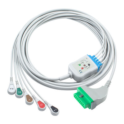 Fukuda Denshi CIO-07CTP-5NA CIO-07CTP-3NA ЭКГ кабель 15Pin DSL-8001 DSL-8001R Динаскоп DS-8100 DS-8200 DS-8500