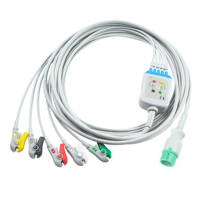 Yonker IE12 E12 E12S 9Pin Multi-Parameter Monitor ЭКГ кабель 6Pin ЭКГ кабели и провода