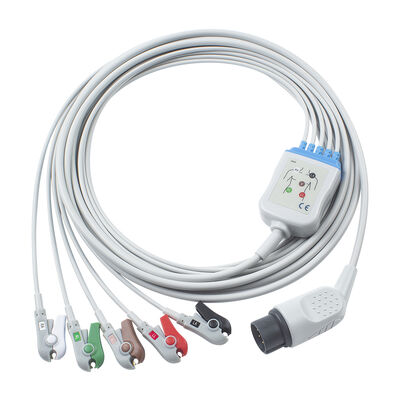 NihonKohden OEC-6102A 8-контактный кабель ЭКГ и провода