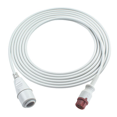Бистос IBP адаптерный кабель 12Pin к Эдварду Аргону BD Abbott BB PVB Юта Medex Mindray Connector для BT-710 BT-720 BT-740 BT-770 BT-780