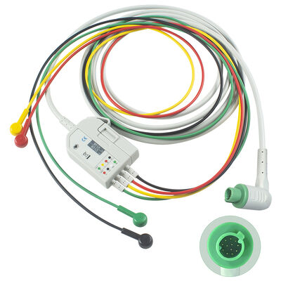Stryker M-edtronic Физиоконтроль LIFEPAK 12 120 15 Дефибриллятор ЭКГ ЭКГ Кабель и провода 11111-000018 11111-000020