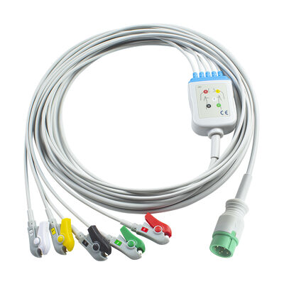 Zoncare PM7000D Кабель ЭКГ в 3/4/5 отведениях и провода