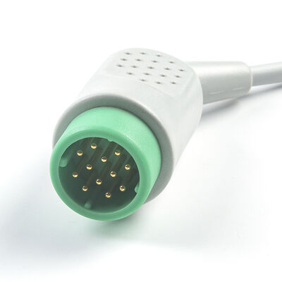 GE 1554AAO Corometrics 115 116 118 151 11Pin Connector 3 5Lead ECG Trunk Adapter Cable ECG Extension Cables VS Style