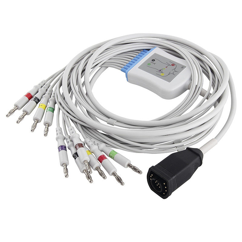 Соединитель банана IEC 4,0 серии и Leadwires кабеля E/M Zoll EKG
