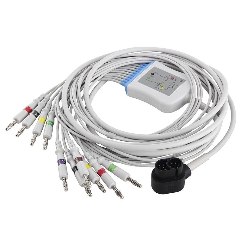 Валлийская модель кабеля Allyn Ecg: 1500 IEC 4.0Banana кабеля и Leadwires RE-PC-AHA-BAN ECG