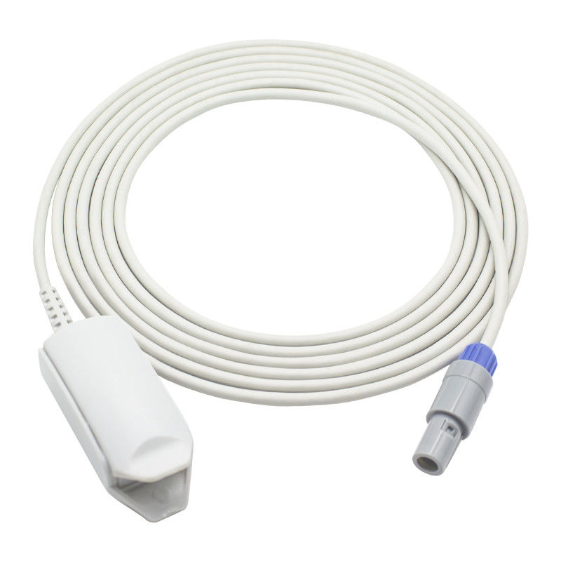 зажим 6Pin пальца датчика SpO2 3F IRIS300 Phoene PM8300 3.00M TPU многоразовый взрослый