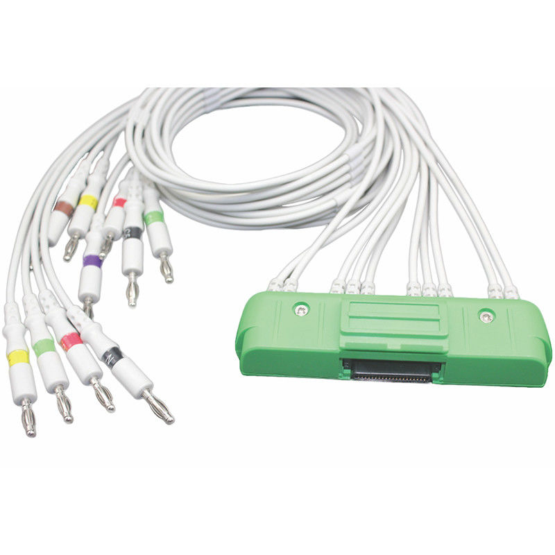 Банан 4,0 IEC кабеля NK 10Lead Nihon Kohden Японии BR-911D ECG-9320 ECG-9522P Cardiofax V 1550K EKG