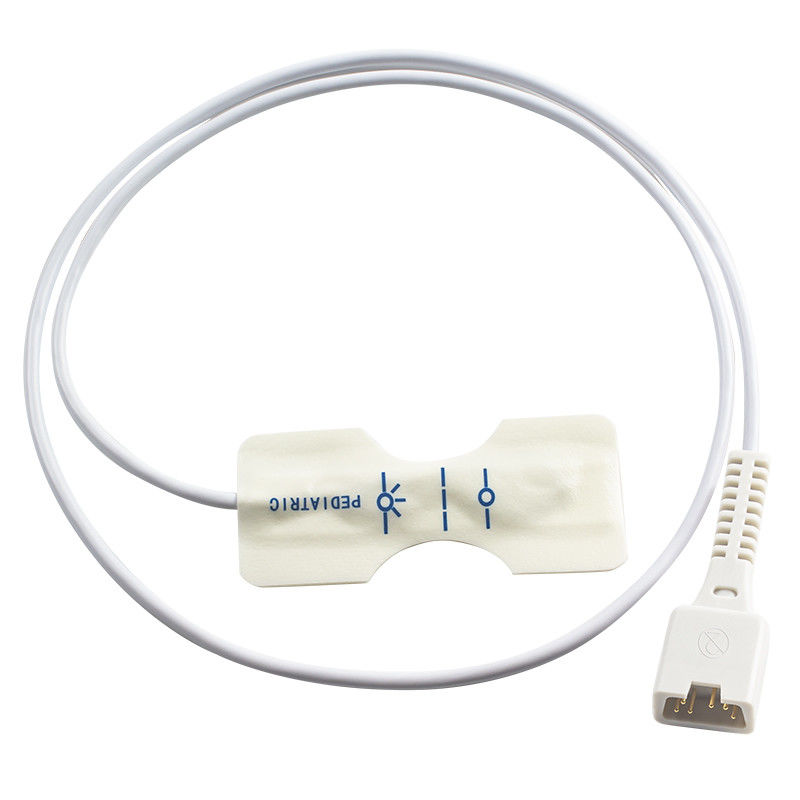 Novametrix 513 710 6pin зонд устранимой SpO2 пены МАРСА датчика 715 педиатрической белой устранимый SpO2