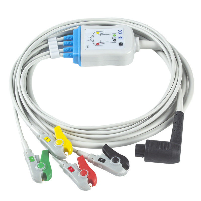 IEC лимба кабеля Corpuls 3 ECG и руководства Leadwires 4 закрепляет 11pin кабель соединителя ECG