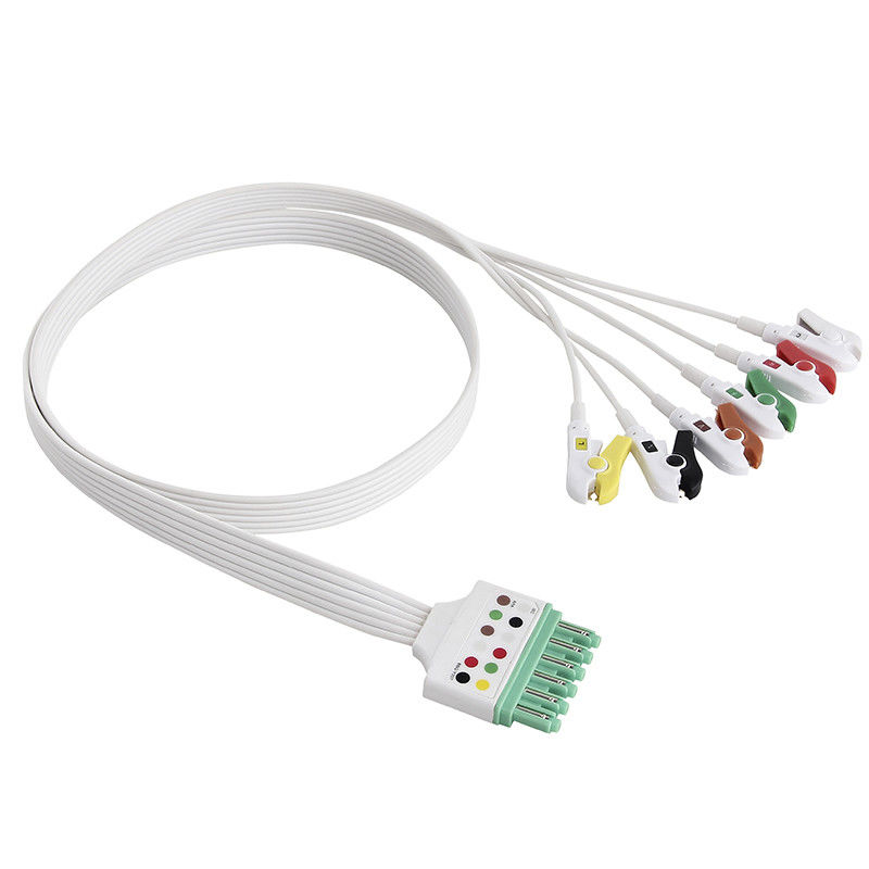 Leadwires Draeger MP03424 устранимые ECG установили безграничность M300 M540 IEC зажима хватальщика 5 руководств