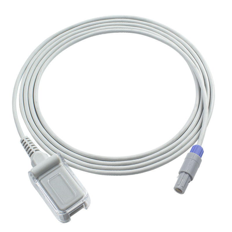 Кабель N-ellcor не Oxi-max 5Pin датчика Edan SpO2 к удлинительному кабелю 2.4M DB9 SpO2