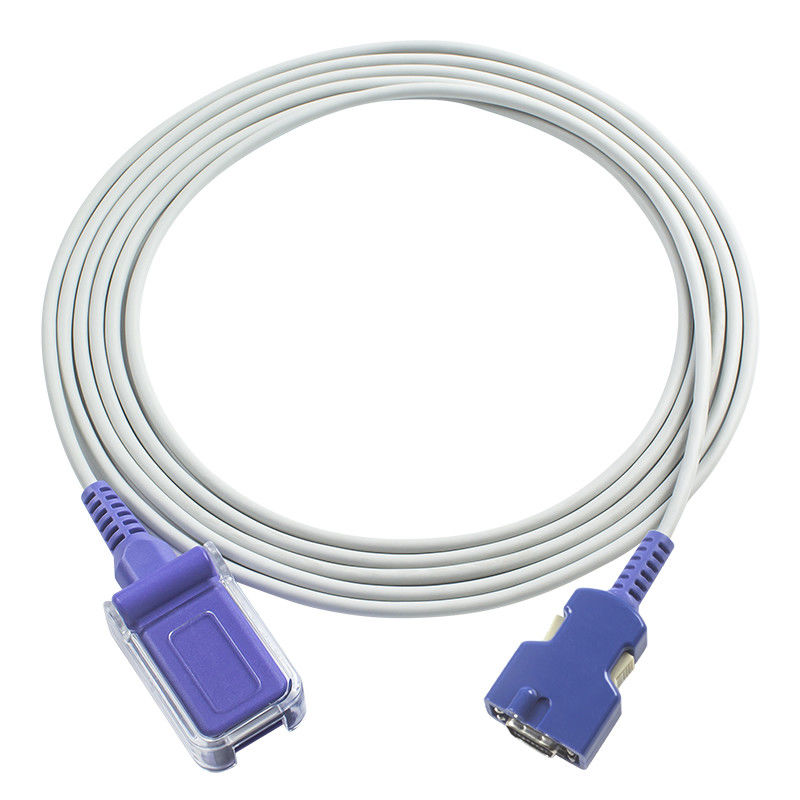 Кабель DOC-10 14Pin N-ellcor Spo2 к удлинительному кабелю 3.0M DB9 SpO2 TPU