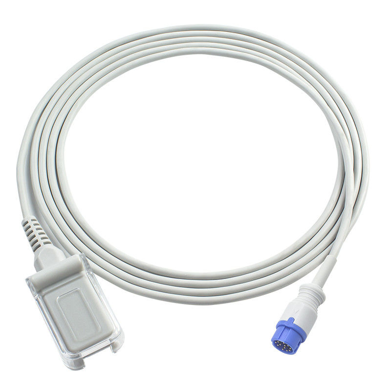 Удлинительный кабель 12Pin кабеля SpO2 датчика техника M1900B SpO2 Philips N-ellcor к DB9