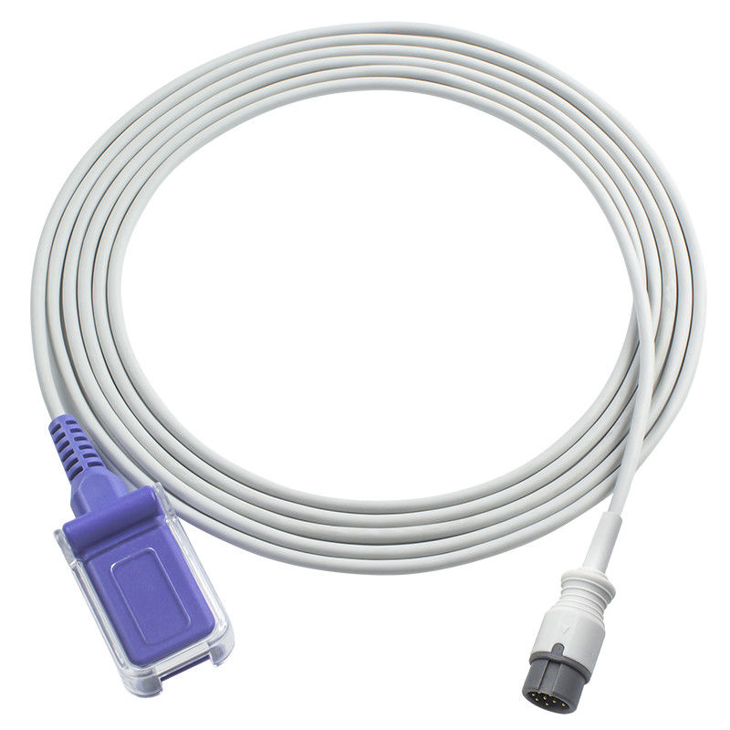 Mindray SpO2 сенсорный кабель Ne-llcor O-ximax адаптер кабель 8pin 2.4M