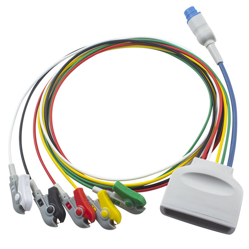 P-hilips MX40 Telemetry ECG Leadwires с сенсором SpO2 5 Lead ECG Leadwire 989803171951