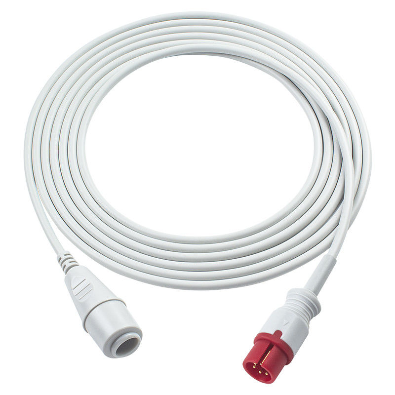 AAMI IBP адаптер расширения кабеля 6pin к Эдварду соединителя Уэлча Allyn Propaq 102 104 106 205 Encore 106EL
