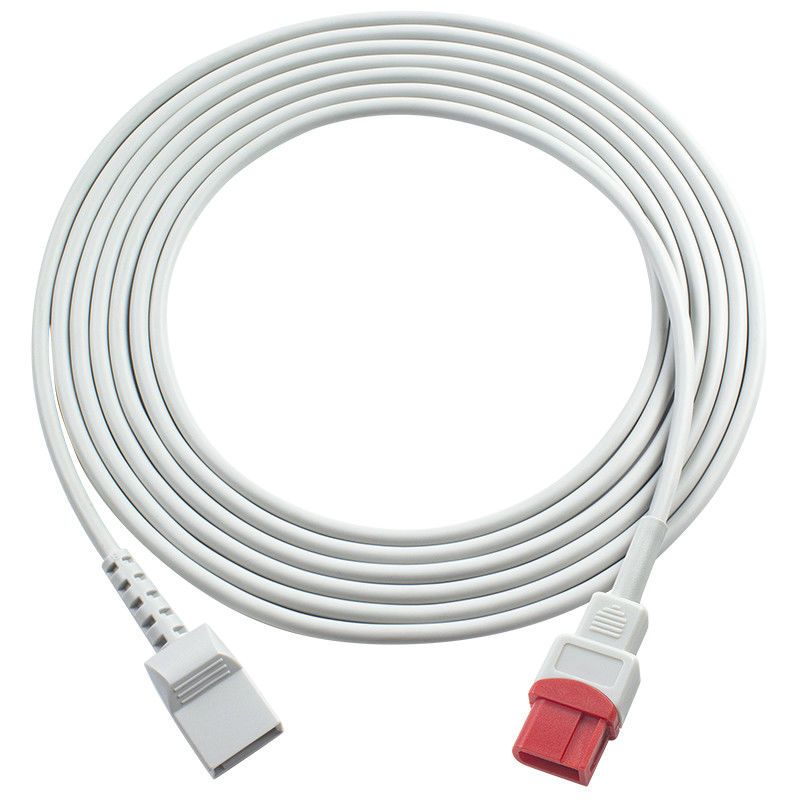 Spacelabs IBP Adapter Cable 10pin с соединителем Юты кровяное давление IBP расширительный кабель