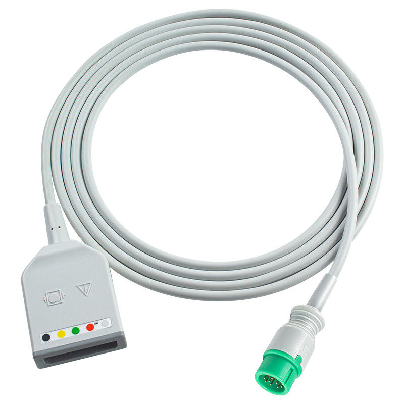 Mindray Datascope 12Pin 5Lead ECG Adapter Cable 0010-30-42719 009-004728-00 Кабель расширения ЭКГ
