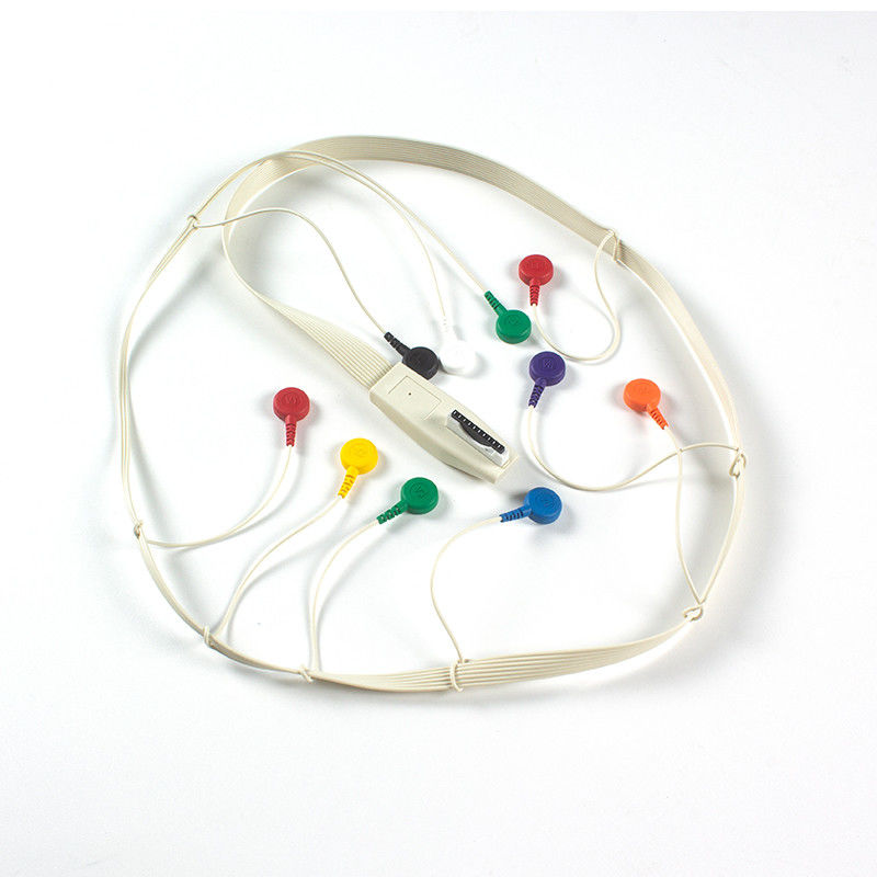 Совместим для Mortara X12 + Holter ECG кабеля Mortara ECG Holter Mortara кабеля 10 свинцовый сцепление