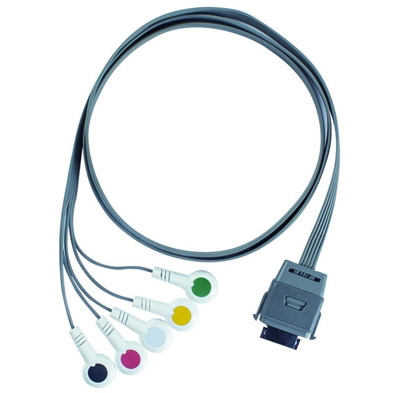 TPU Edan 5Lead ECG Holter Cable IEC Срочный срок годности 24 месяца для биомедицинского инструмента